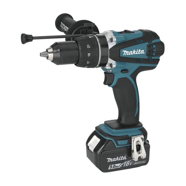 Slagborrskruvdragare - MAKITA - DHP458RTJ - 13 mm - 2x5ah 18 V Li-ion