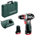Miniatyrbild 2 av 3: Metabo PowerMaxx BS BL Q 601749500 sladdlös borrmaskin/skruvdragare 12 V 2 Ah Li-Ion + 2 batterier - 4061792217843