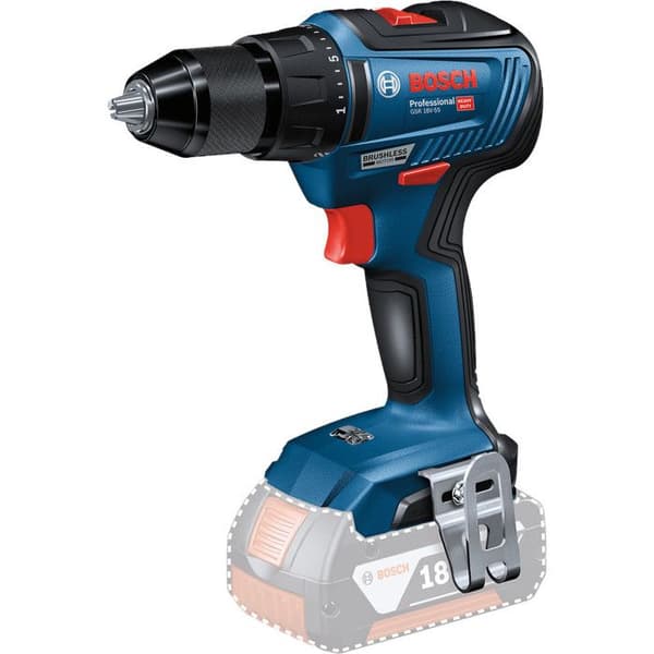 Borrskruvdragare - BOSCH - GSR 18V-55 - 18V - 1800 rpm - 13 mm chuck