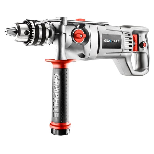 1050W slagboremaskine, 16 mm nøglepatron, hastighed I: 0-900 min⁻¹, II: 0-2500 min⁻¹