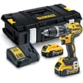 Miniatyrbild 1 av 4: DEWALT 18V Li-Ion 5Ah XR Borstlös sladdlös borrhammare med TSTAK-låda, 2 batterier och laddare DCD796P2-QW