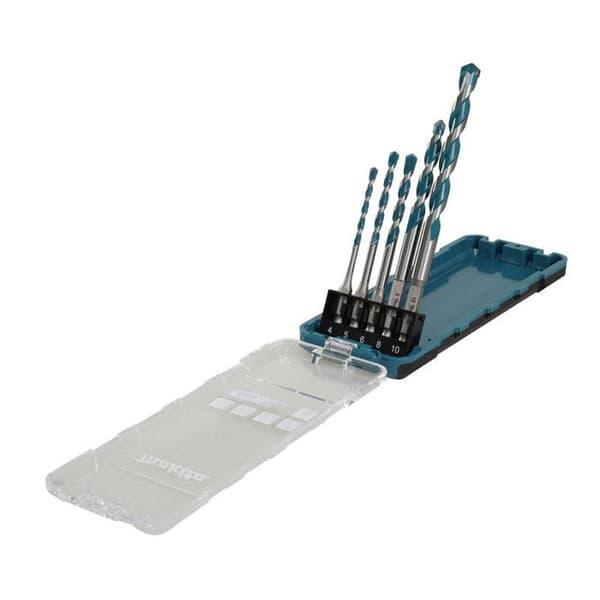 Perforator Makita - E-16732 - Perforator SET MED UNIVERSALBORR 1/4HEX /5 st.