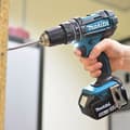 Miniatyrbild 6 av 6: MAKITA DHP482RTJ slagborrmaskin - 2 18 V 5 Ah Li-ion batterier - Makpac box