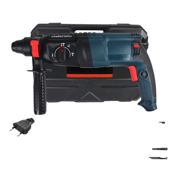 Elektrisk Hammerboremaskine, 1100W Effekt, 3-i-1 Funktionalitet,Fremskreden