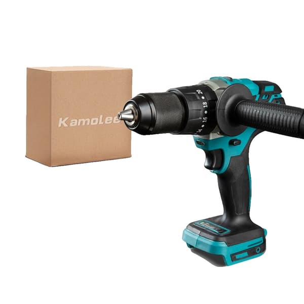 Kamolee Sladdlös Elektrisk Borrmaskin, 18V Nominell Spänning, 520N.m Vridmoment,Ingen batterikartong, EU