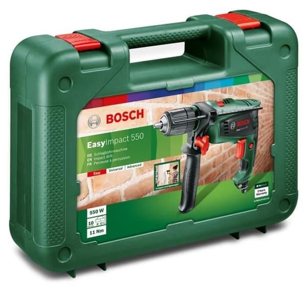 BOSCH EasyImpact 550W slagborr - Exakt och enkel borrning