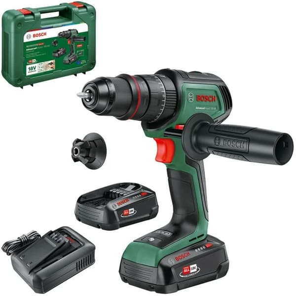 Slagborr - AdvancedImpact - 18V-80 - 2 x 2,5 Ah batterier - 13 mm metallchuck - Sladdlös