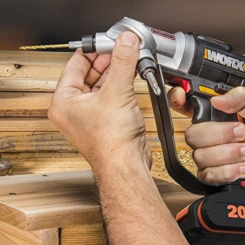 Worx 20 V Li Borrskruvdragare utan sladd Batteri Li-Ion switchdriver, wx176.9, roterande chuck, 2 batterier, Svart, 1 p WX176.
