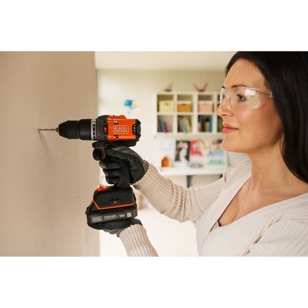 BLACK+DECKER Slagskruvdragare Eco-Vänlig 18V Borstlös - Utan Batteri - BLD683XN-XJ