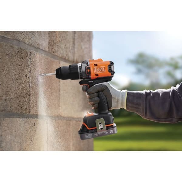 BLACK+DECKER Slagskruvdragare Eco-Vänlig 18V Borstlös - Utan Batteri - BLD683XN-XJ