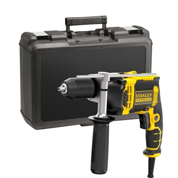Slagborrmaskin - Stanley FatMax FMEH750K-QS - 750W - Murverk, Trä och Metall
