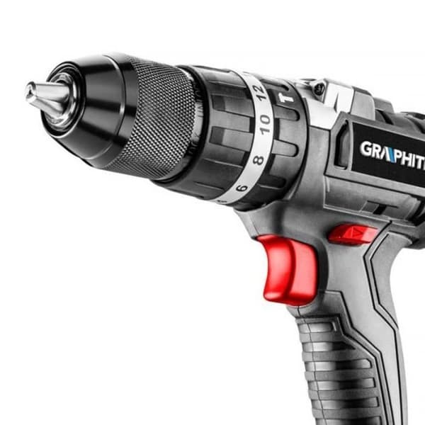 Bor- och skruvdragare - GRAPHITE - ENERGY+ 58G020 - 18 V - BORSTFRI - Automatisk LED-belysning