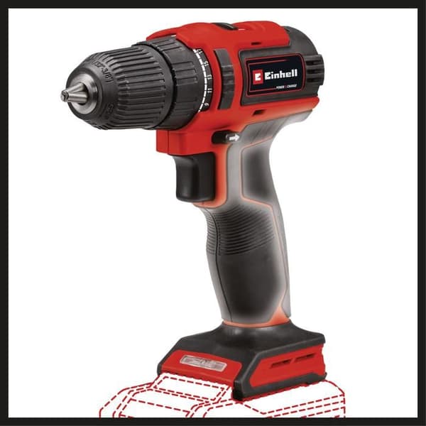 Einhell Trådlös Borrskruvdragare TE-CD 18/40 Li BL Solo Power X-Change (18V, Vridmoment 40 Nm) Levereras utan batteri eller laddare
