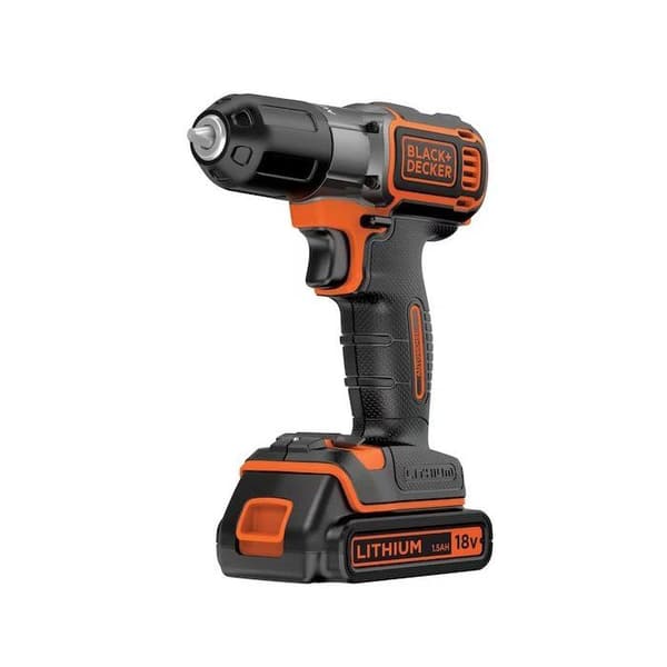 Black &amp; Decker ASD18K Autosense Autoselect Borrskruvdragare 18V Box