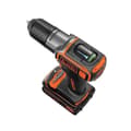 Miniatyrbild 4 av 6: Black &amp; Decker ASD18K Autosense Autoselect Borrskruvdragare 18V Box