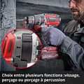 Miniatyrbild 6 av 6: Einhell Professional Slagskruvdragare TP-CD 18/70 Li-i BL - Solo Power X-Change (18V) Levereras utan batteri och laddare