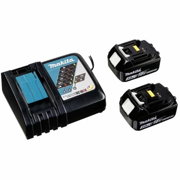 Makita DDF482RFEB 13mm 62Nm sladdlös borrmaskin/skruvdragare 2 x 18V batterier
