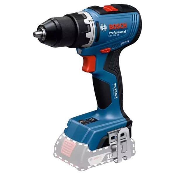 BOSCH 06019N3200 GSR 18V-65 trådlös borrmaskin/skruvdragare i kartong (utan batterier, utan laddare)