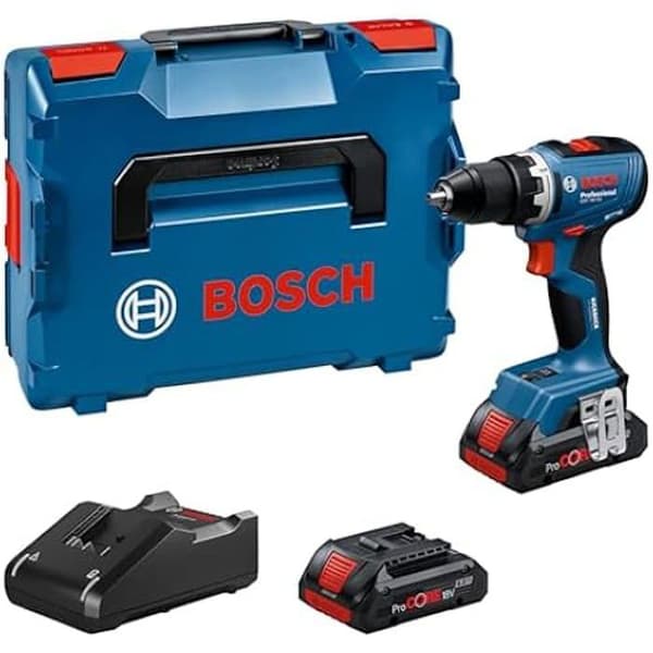 Trådlös borrskruvdragare - Bosch - GSR 18V-65 - Bortar utan kol - 2x ProCORE18V - 500/2000 varv/min