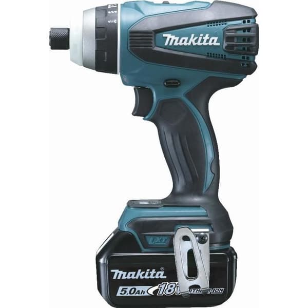 MULTIFUNKTIONSSKRUVMASKIN 18V DTP141RTJ MAKITA 2 batterier 5Ah + batteriladdare