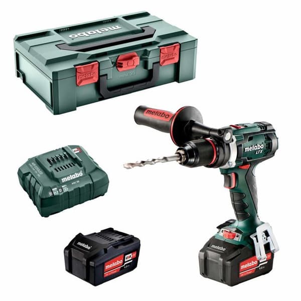 Perforator skruvdragare METABO - BS 18V - LTX Impuls 2 x 4,0 Ah Li-Power, ASC 55, koffert - 602191500