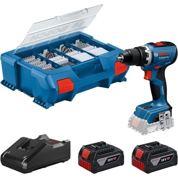 Bosch Professional 18V System Sladdlös borrskruvdragare GSR 18V-65 borstlös motor