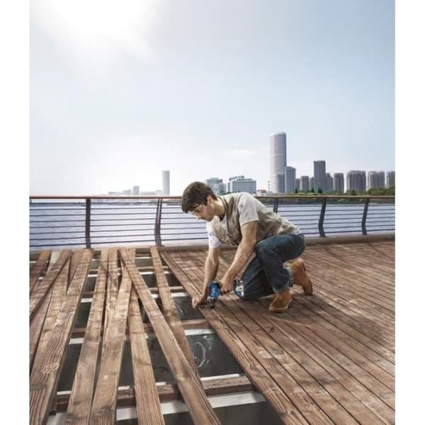 Perceuse-visseuse Bosch Professional GSR 18V-50 + 2 batterier 2,0Ah + laddare GAL 18V-20 + 43 tillbehör + väska
