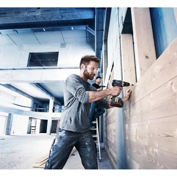 Perceuse-visseuse Bosch Professional GSR 18V-50 + 2 batterier 2,0Ah + laddare GAL 18V-20 + 43 tillbehör + väska