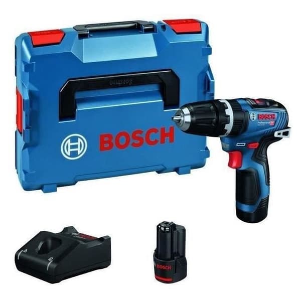 Bosch Professional GSB 12V-35 slagborr (utan batteri och laddare) + L-BOXX