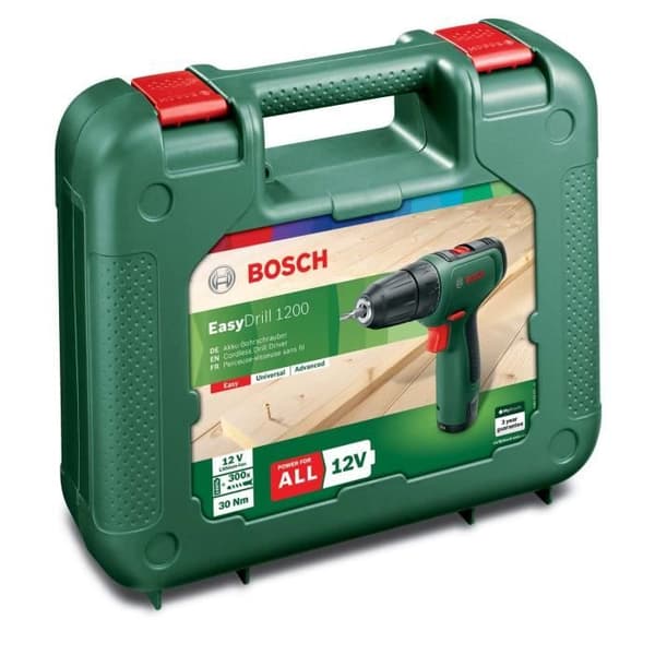 Bosch sladdlös borrskruvdragare - EasyDrill 1200 (Levereras med 1 18V-1,5Ah batteri + laddare)