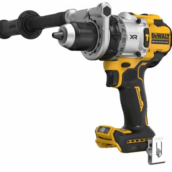 Borren, slagborrmaskin 18V borstlös - DEWALT - med 2 batterier 18V 5.0Ah - låda - DCD1007H2T-QW