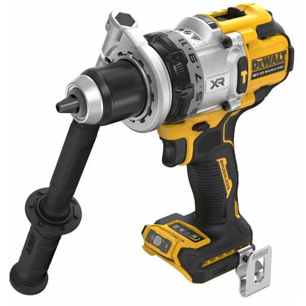 Borren, slagborrmaskin 18V borstlös - DEWALT - med 2 batterier 18V 5.0Ah - låda - DCD1007H2T-QW