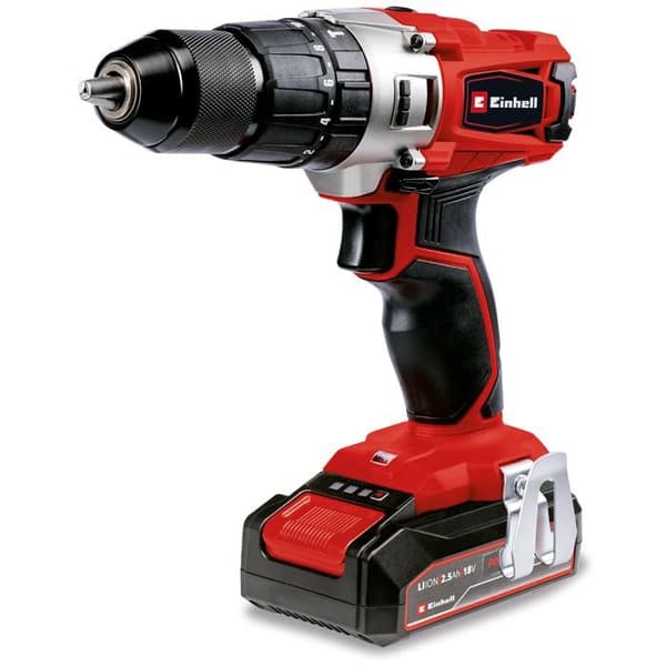 Einhell Slagborrskruvdragare TE-CD 18/2 Li-i +22 (1x2,5 Ah) Power X-Change (18V) Levereras med 2,5Ah batteri och laddare