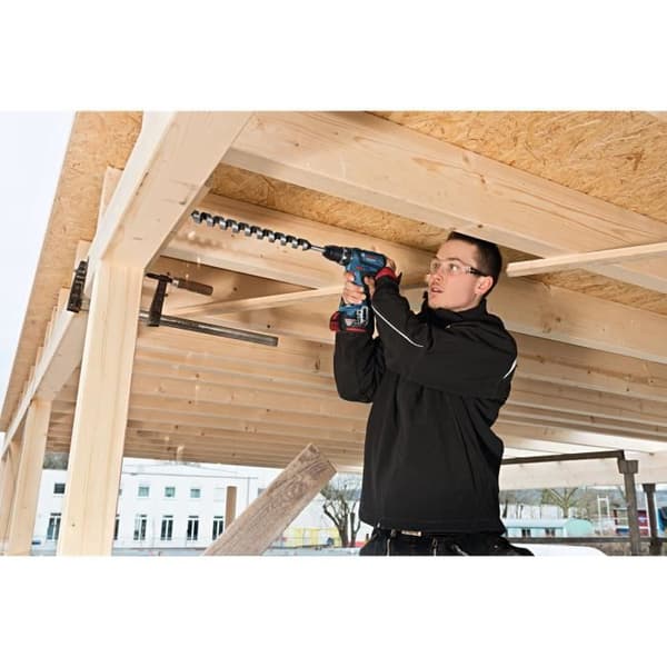Bosch Professional GSR 18V-28 borrmaskin + 2 x 2,0Ah batterier + GAL1820 laddare + L-fodral - 06019H4109