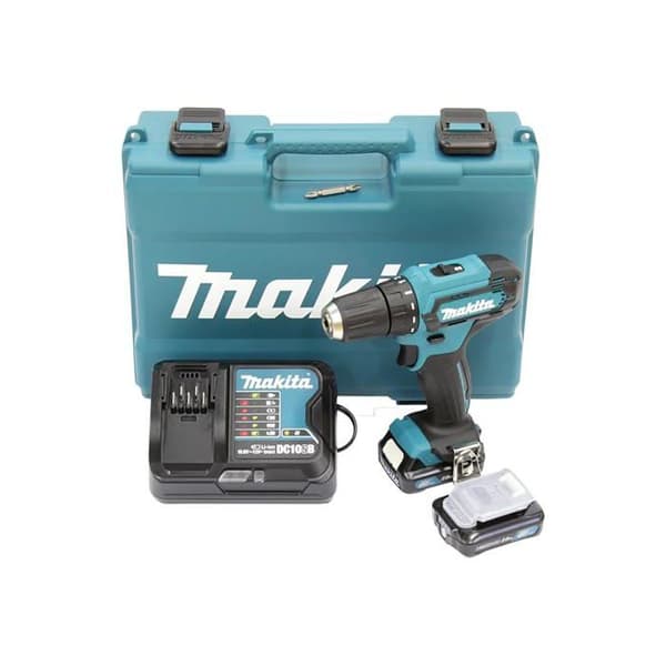 Sladdlös borrmaskin - Makita - DF333DSAE - 2 laddningsbara batterier - 10,8 V - 2Ah