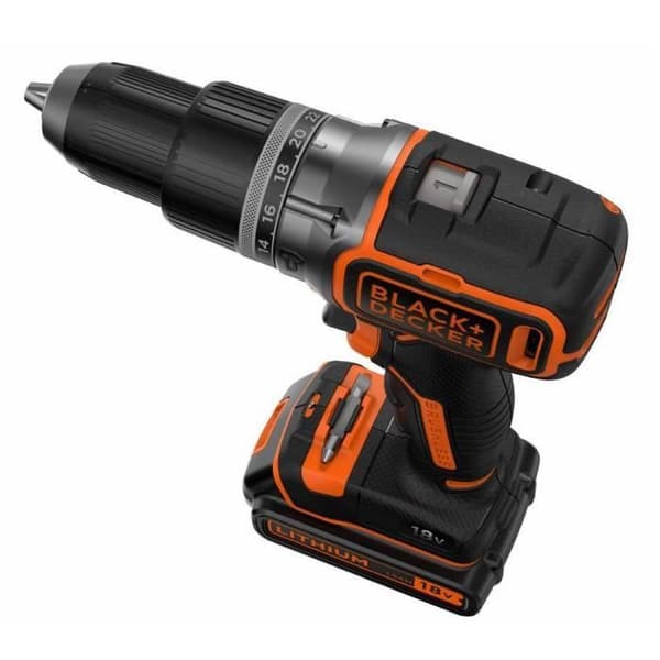 Black & Decker BL188KB sladdlös slagborrmaskin - 18V - 2x batterier - box
