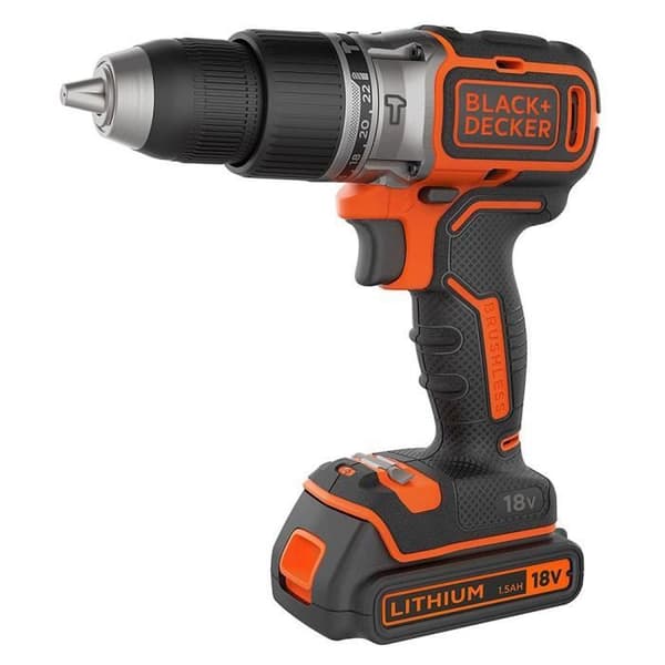 Black & Decker BL188KB sladdlös slagborrmaskin - 18V - 2x batterier - box