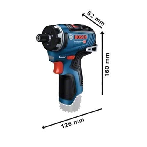 12V GSR 12V-35 HX borrskruvmejsel (utan batteri eller laddare) i L-BOXX box - BOSCH - 06019J9102