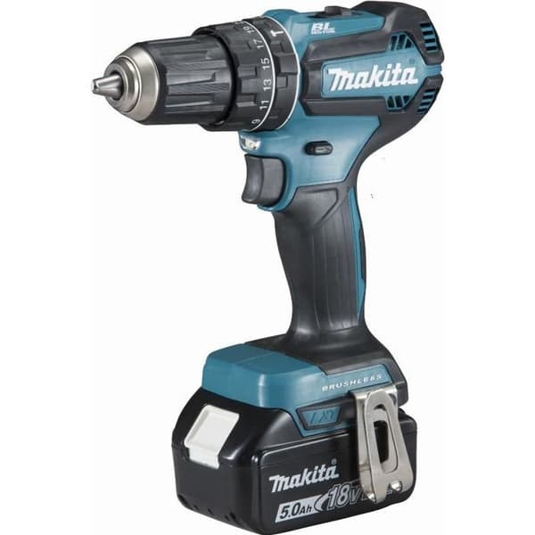 Slagborrskruvmejsel - Makita - DHP485RTJ - 18V - Sladdlös - 2 hastigheter