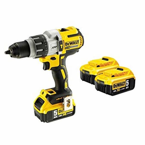 DeWalt trådlös slagborrare 18 V/5 Ah, Set av 2 - DCD996P3