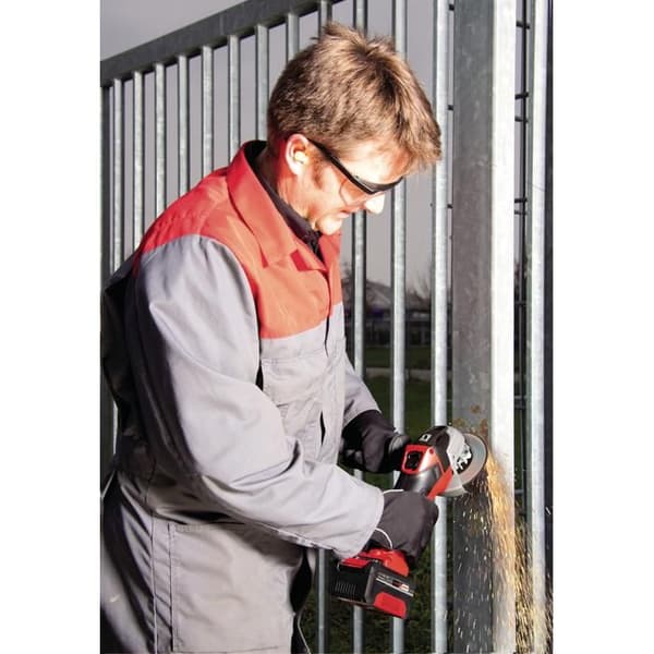 Sladdlös borrskruvmejsel - Einhell - TE-CD 18/40 Li - 2 hastigheter - 4 Ah batteri - Självåtdragande chuck