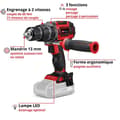 Miniatyrbild 3 av 5: Einhell Professional Sladdlös Borrskruvdragare TP-CD 18/60 Li-i BL-Solo Power X-Change (18V) Levereras utan batteri och laddare
