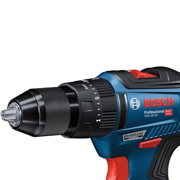 Sladdlös slagborrskruvdragare - Bosch Professional - GSB 18V-55 - 18V - Chuck 13 mm