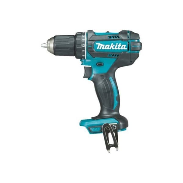 18V skruvmejselborr (utan batteri eller laddare) i kartong - MAKITA - DDF482Z