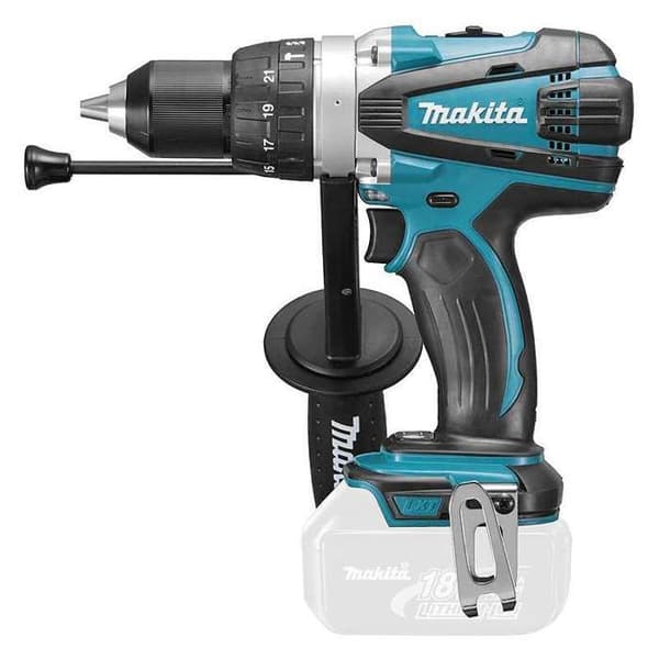 18 V slagborrskruvmejsel (utan batteri eller laddare) - MAKITA - DHP458Z