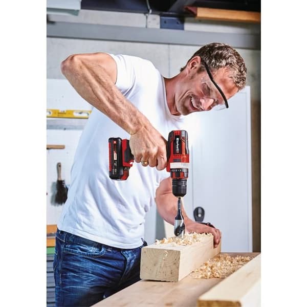 Einhell Sladdlös borrskruvdragare TE-CD 18/40 Li-Solo - Power X-Change (18V, 40 Nm vridmoment) Levereras utan batteri eller laddare