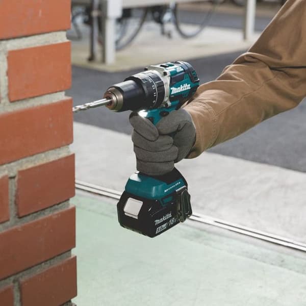 18V LXT slagborrskruvmejsel (utan batteri eller laddare) i kartong - MAKITA - DHP484Z