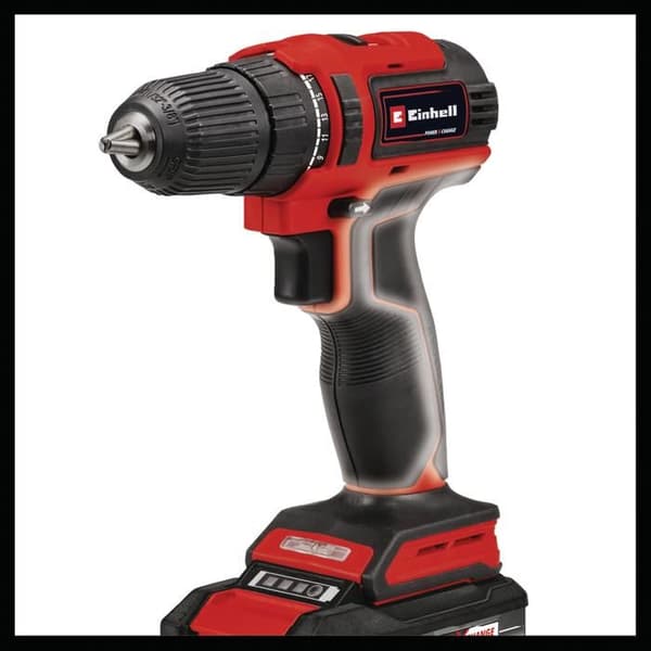 Einhell Sladdlös Borrskruvdragare TE-CD 18/40 Li BL (2x2,0 Ah) Power X-Change (18V) Levereras med 2 Batterier 2,0Ah och en Laddare