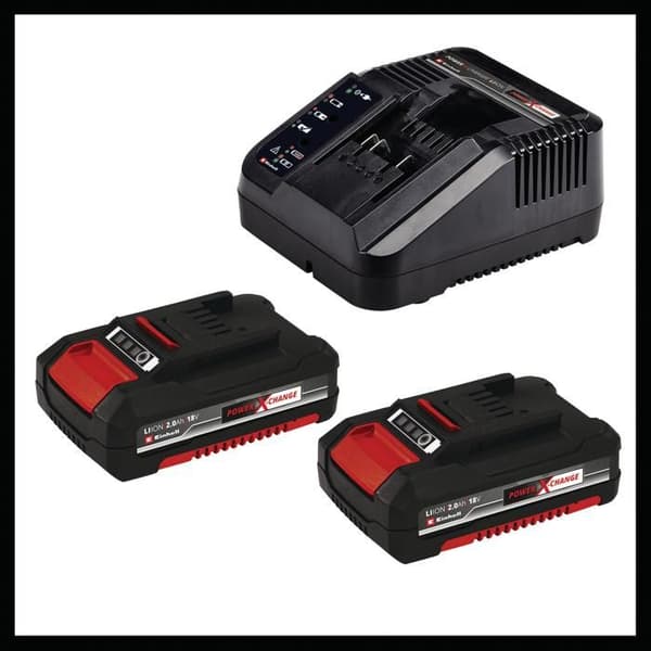 Einhell Sladdlös Borrskruvdragare TE-CD 18/40 Li BL (2x2,0 Ah) Power X-Change (18V) Levereras med 2 Batterier 2,0Ah och en Laddare