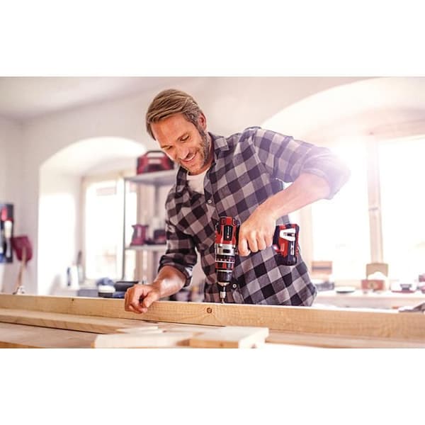 Einhell Professional Borrskruvdragare TP-CD 18 Li-i BL Power X-Change (18V) Levereras med 2 Batterier 2,0Ah och Laddare